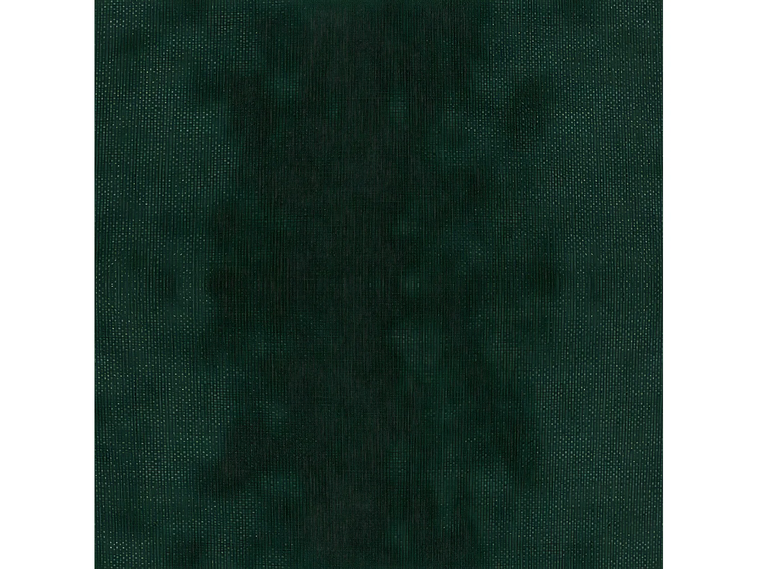 Chaise pivotante de bureau Vert foncé Tissu