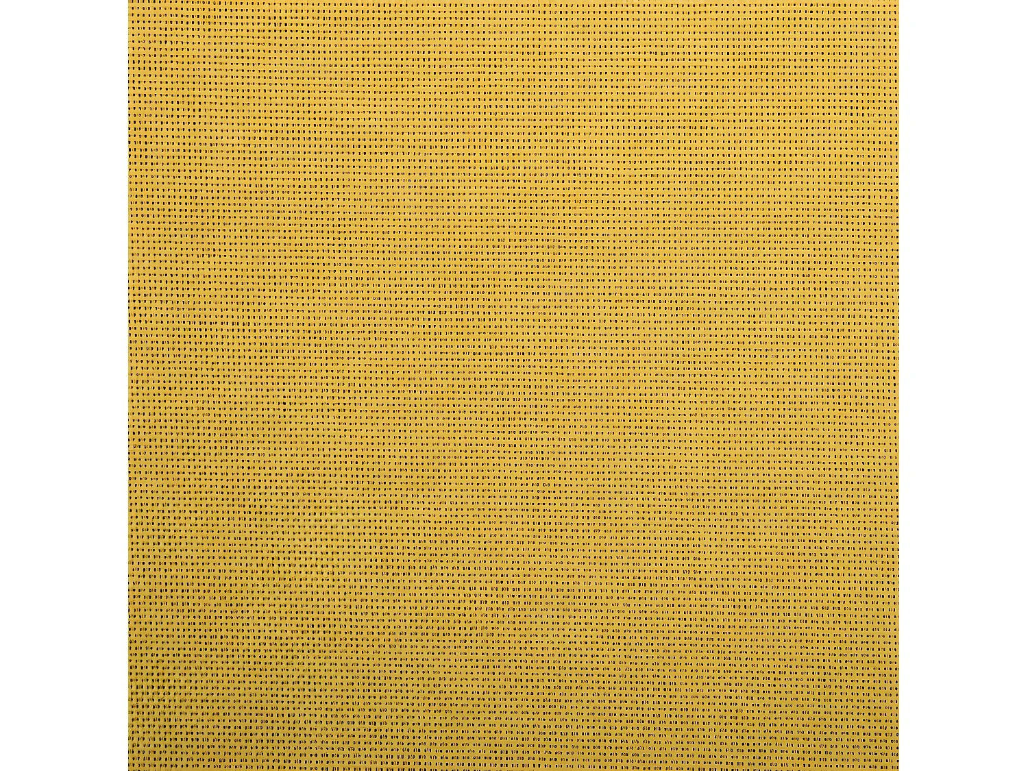 Chaise pivotante de bureau Jaune Tissu