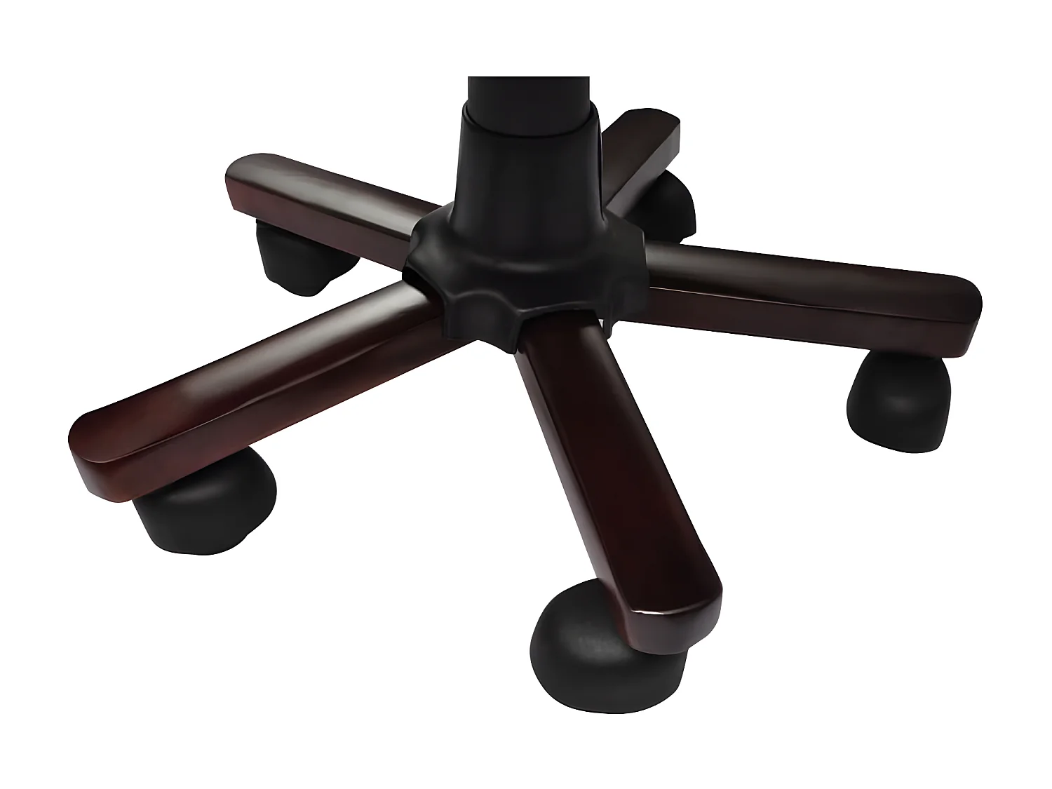 Chaise de bureau pivotante Marron