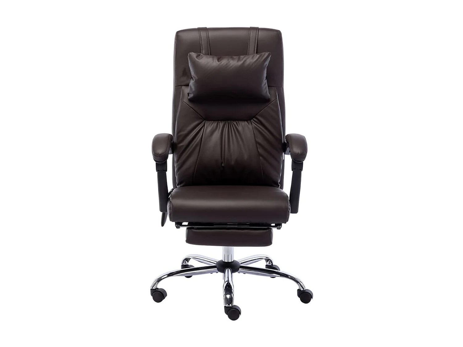 Chaise de bureau de massage Marron Similicuir