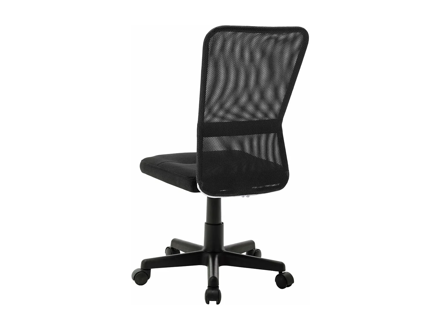 Chaise de bureau Noir 44x52x100 cm Tissu en maille