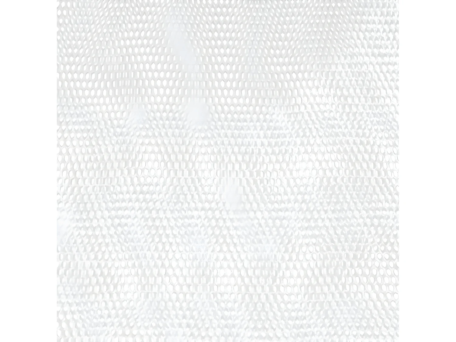 Kantoorstoel verstelbare hoogte mesh en kunstleer wit