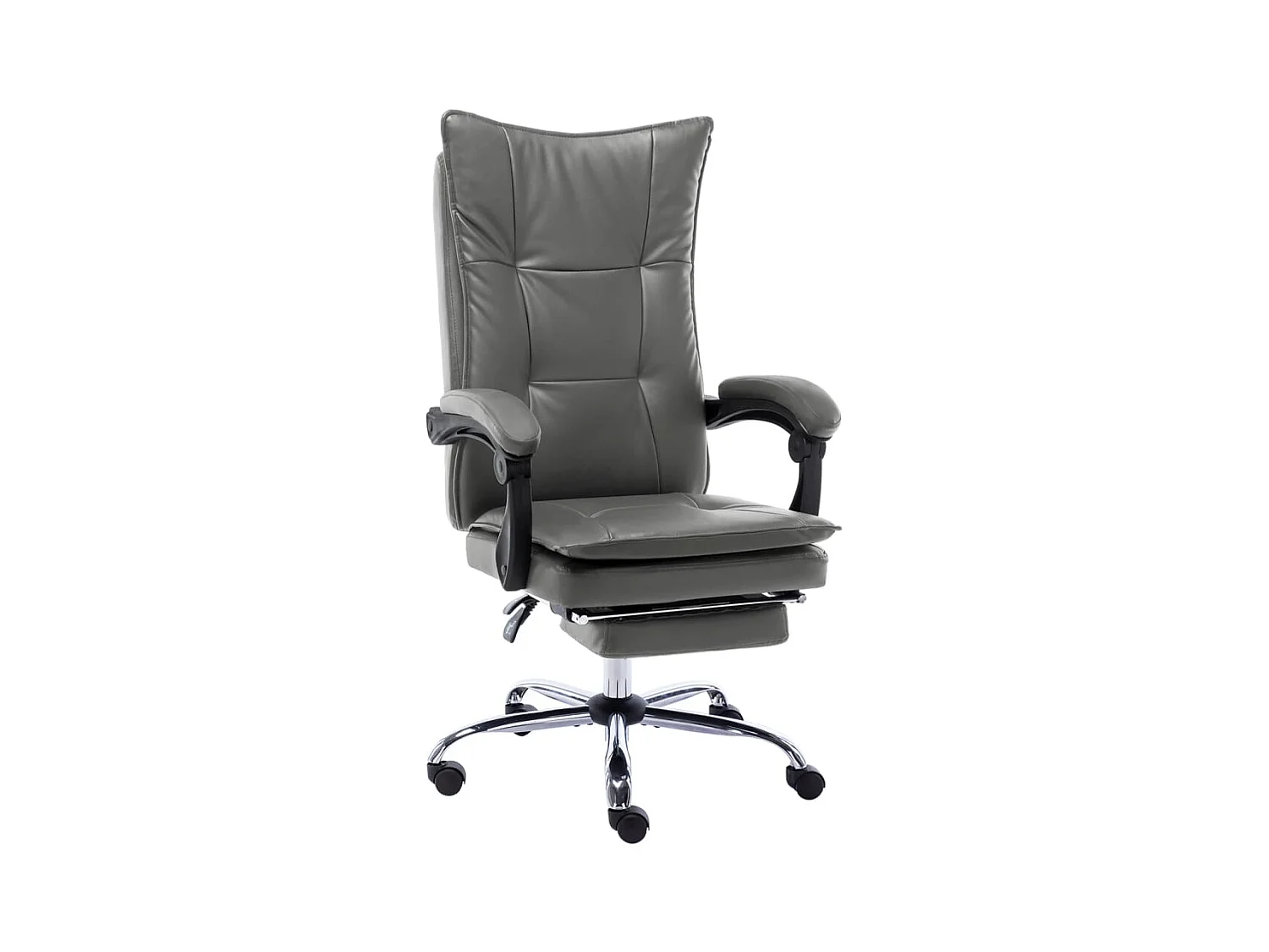 Chaise de bureau Anthracite Similicuir