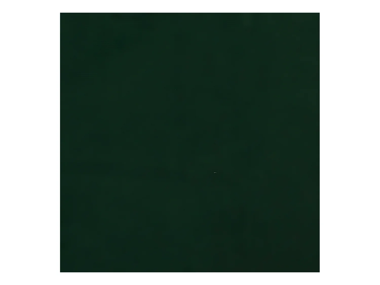 Chaise pivotante de bureau Vert foncé Velours