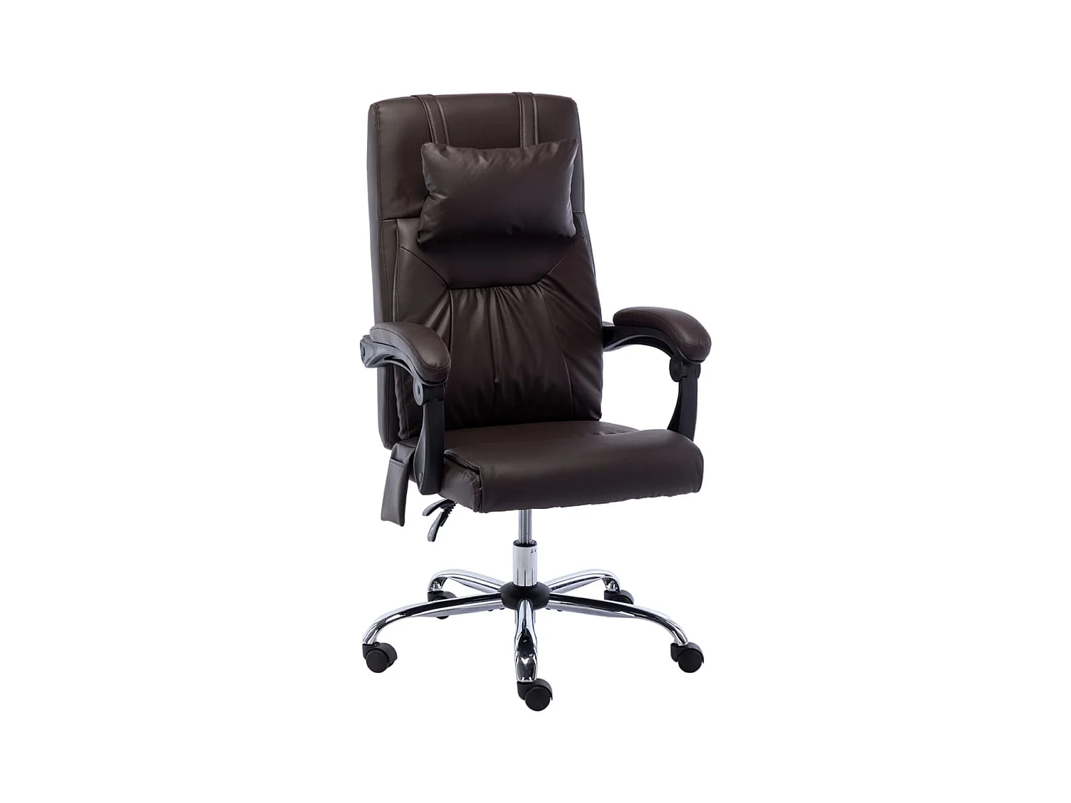 Chaise de bureau de massage Marron Similicuir