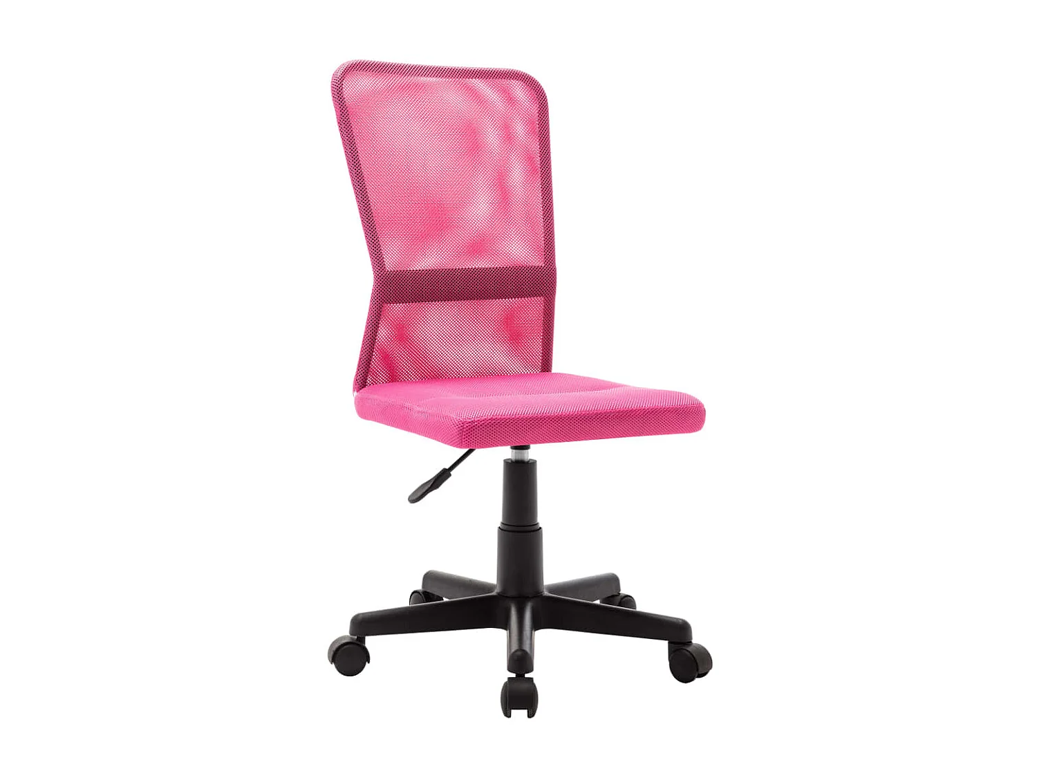 Chaise de bureau Rose 44x52x100 cm Tissu en maille