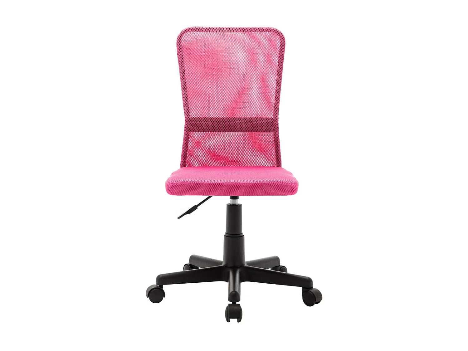 Chaise de bureau Rose 44x52x100 cm Tissu en maille