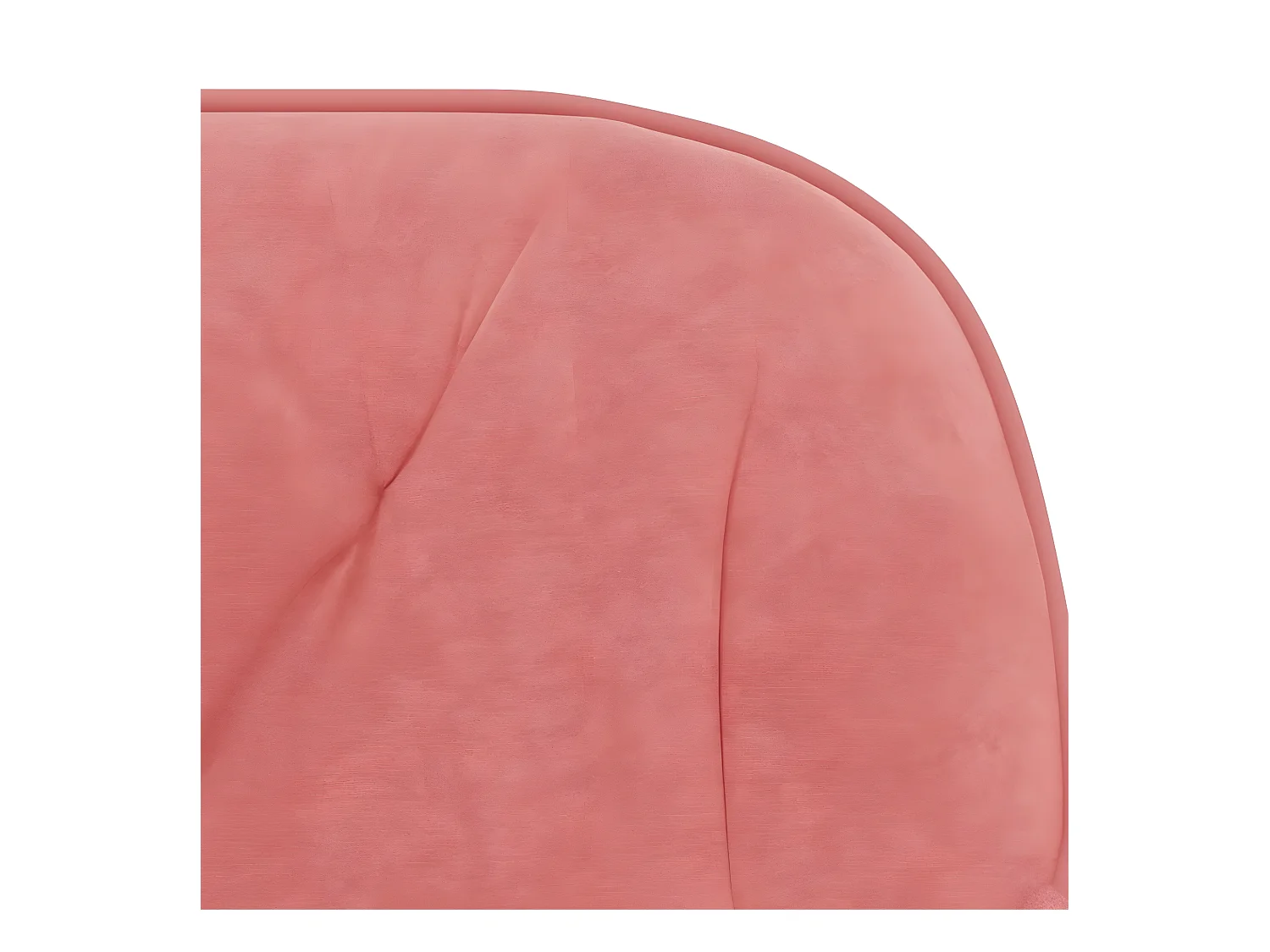 Chaise pivotante de bureau Rose Velours