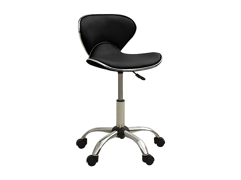Chaise de bureau Noir Similicuir