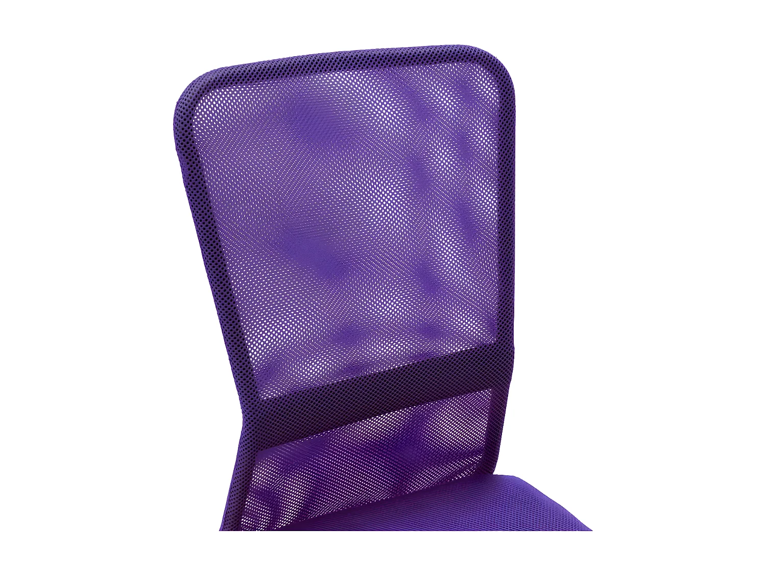 Chaise de bureau Violet 44x52x100 cm Tissu en maille