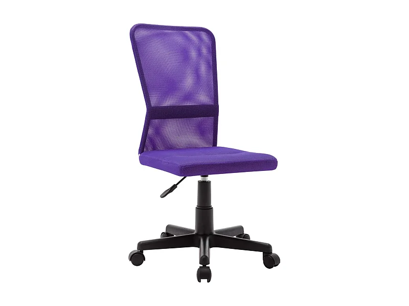 Chaise de bureau Violet 44x52x100 cm Tissu en maille