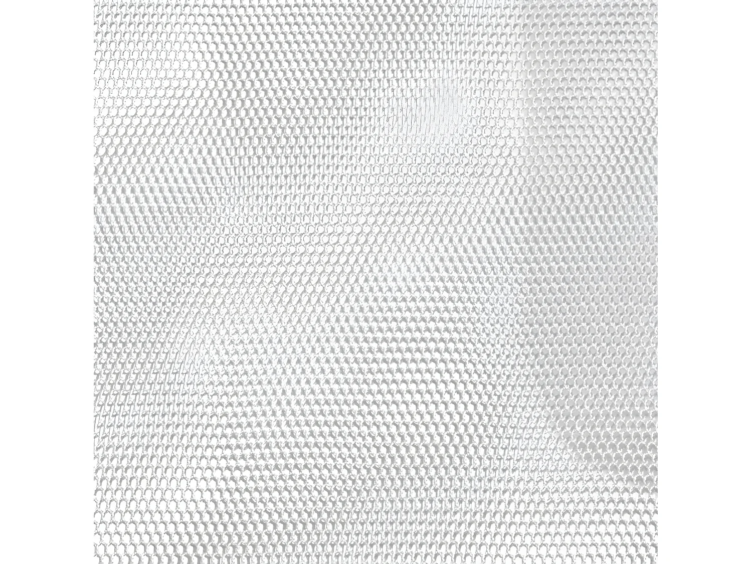 Kantoorstoel verstelbare hoogte mesh en kunstleer wit