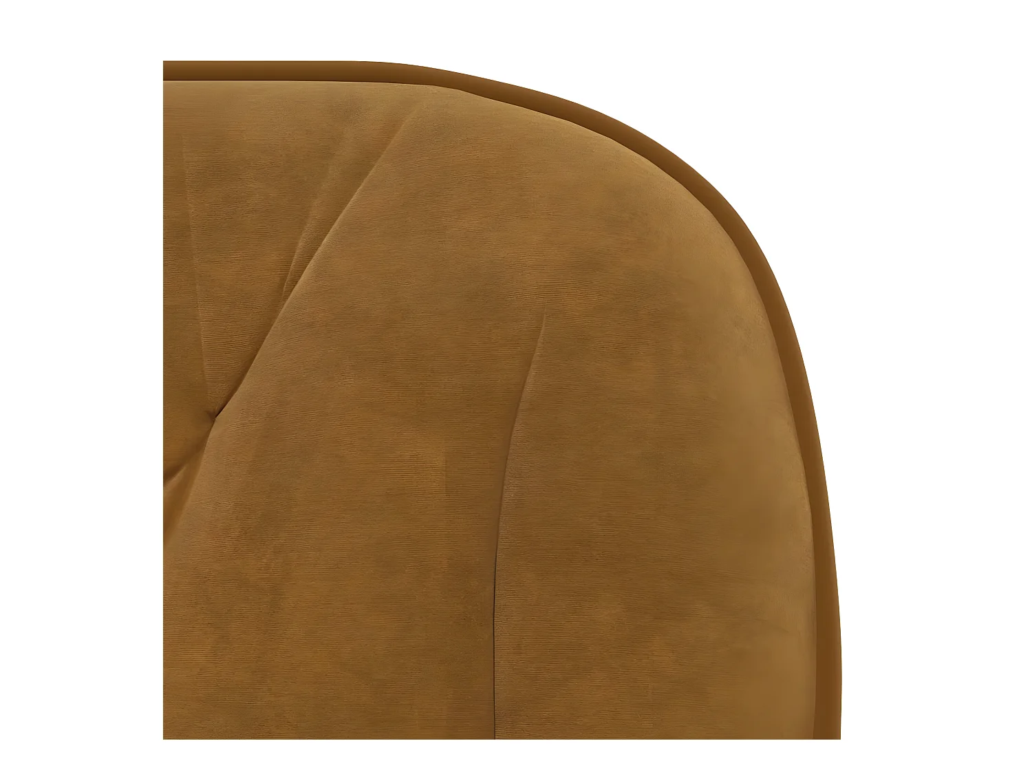 Chaise pivotante de bureau Marron Velours