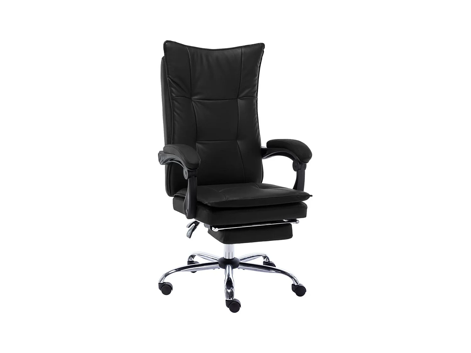 Chaise de bureau Noir Similicuir