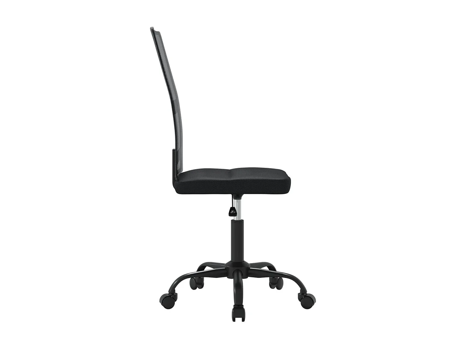 Cadeira de escritório tecido de malha preto