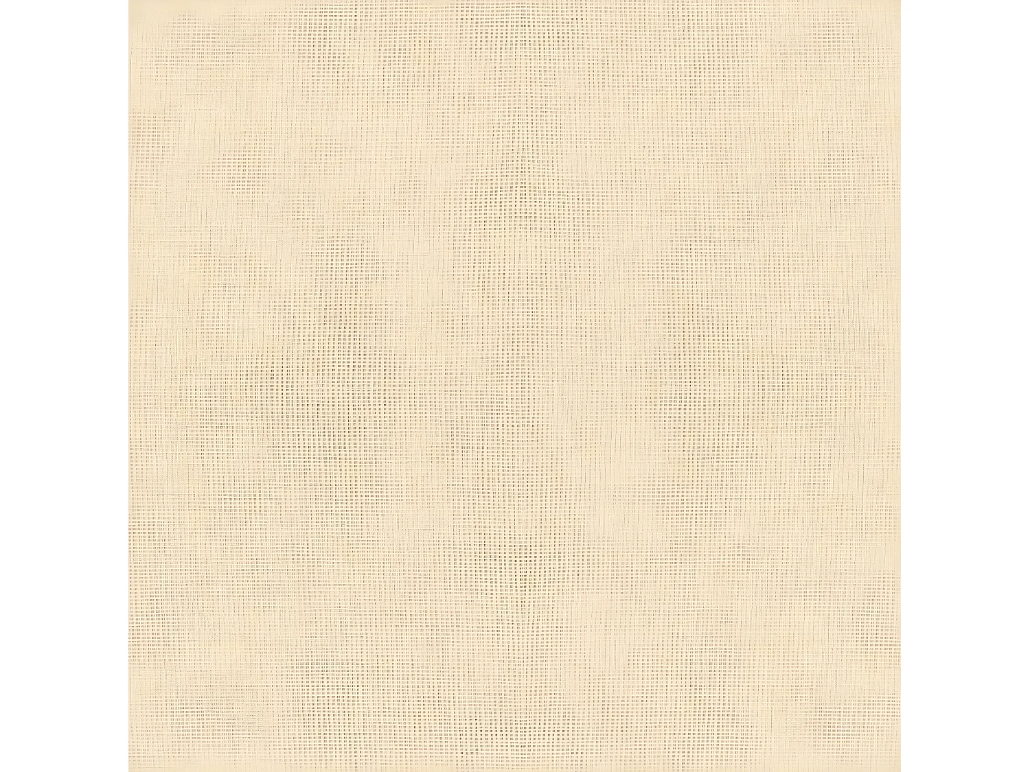 Kantoorstoel draaibaar stof crèmekleurig