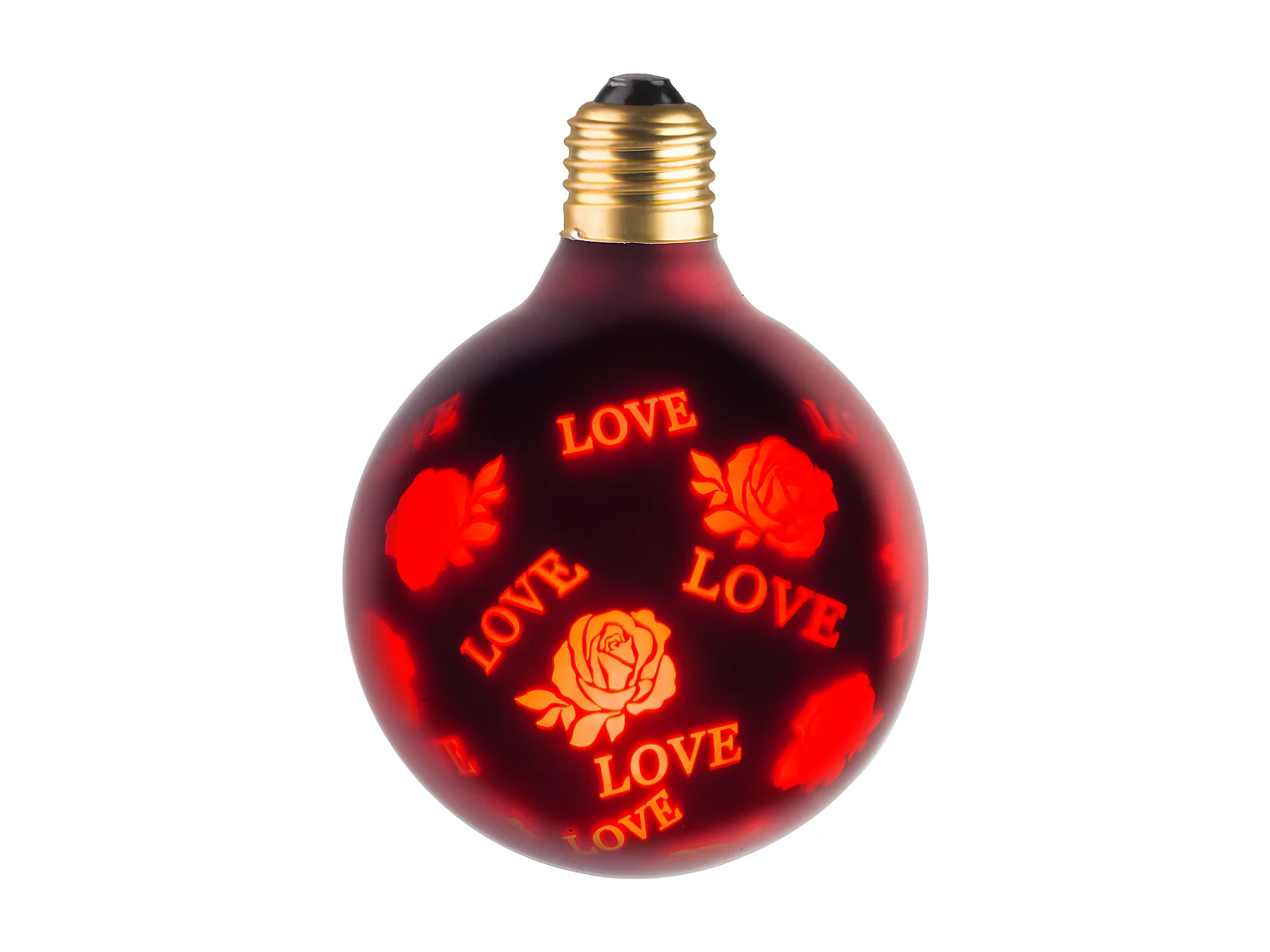 Ampoule Lampe Déco Love G95 E27