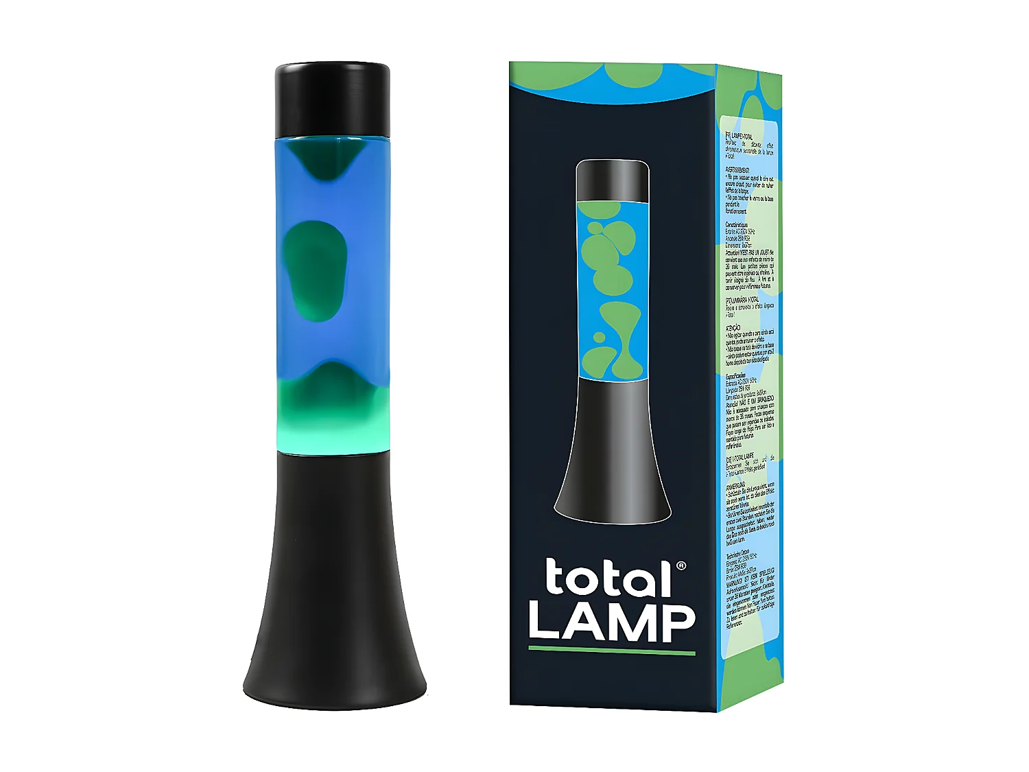 Lampe à Lave en verre GREENBUBBLE