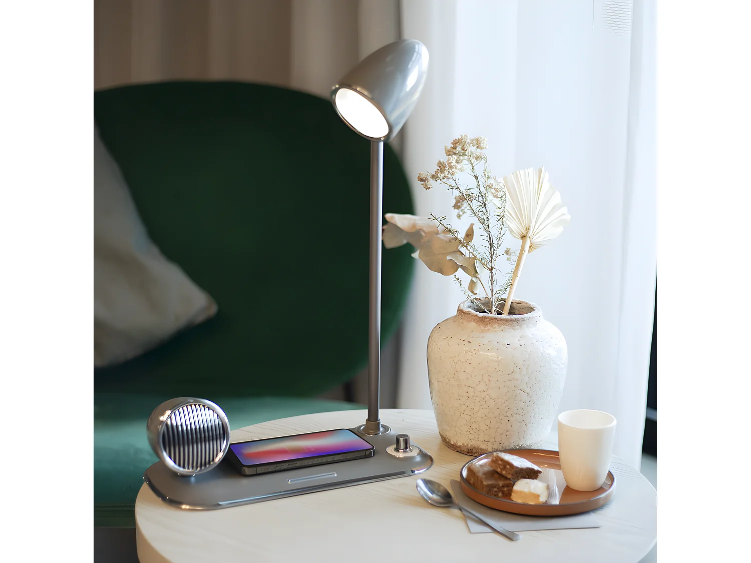 Lampe de bureau Design 3 en 1 TRIDENCIA