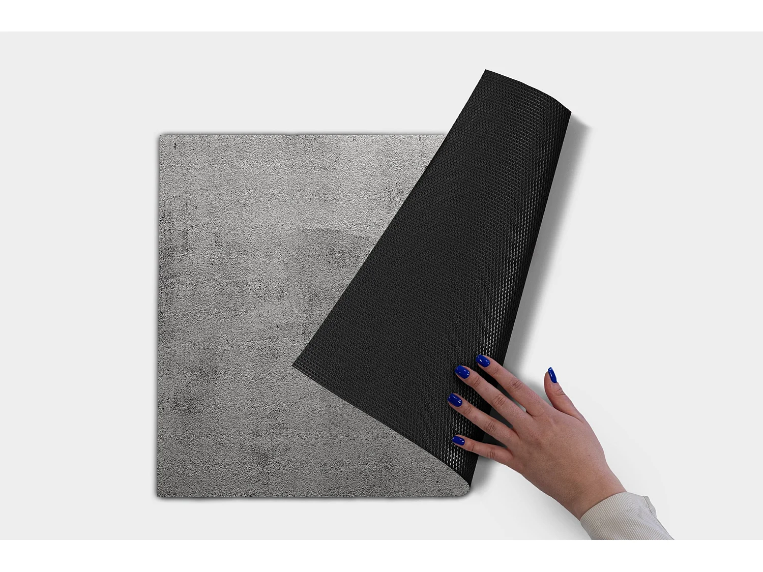 Elegante Fußmatte für den Innenbereich – Modernes Design 60 x 40 cm – Beton