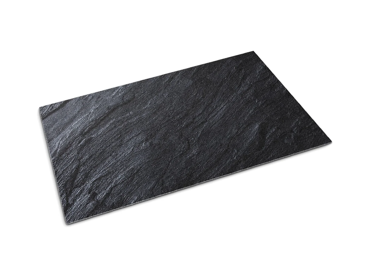 Luxuriöse Fußmatte für den Innenbereich – weich und elegant – 60 x 40 cm – Vulkanstein