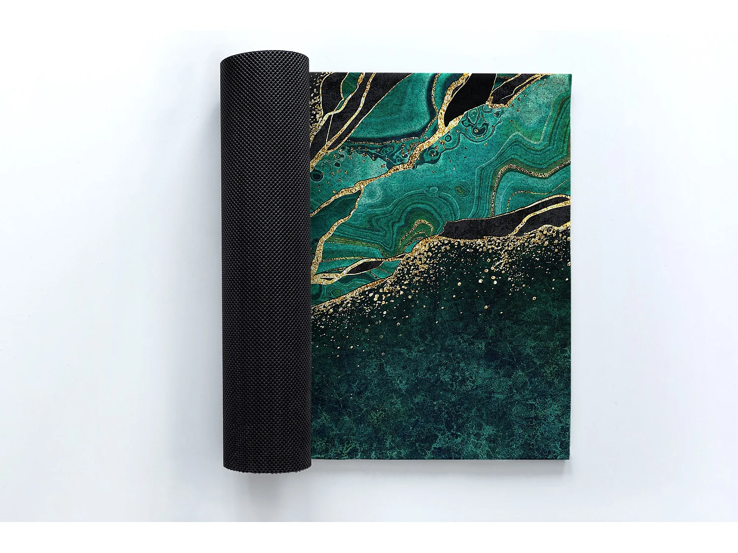 Paillasson d'intérieur doux - Design moderne 90 x 60 cm - Abstraction colorée