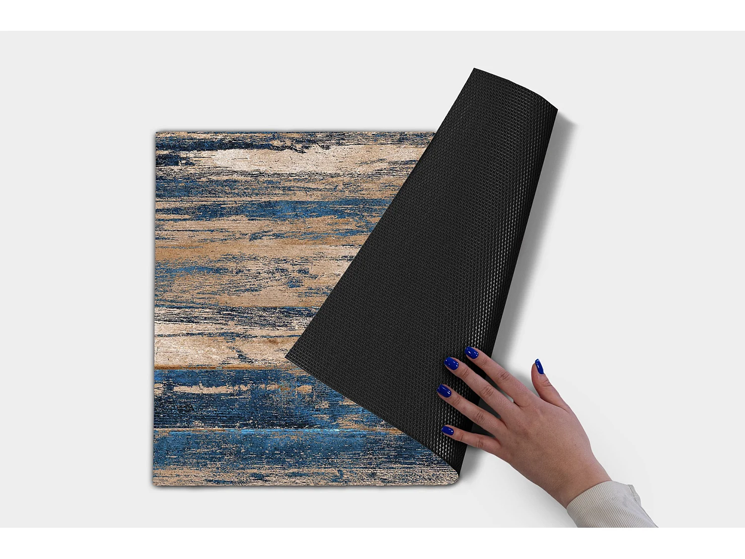 Moderne Fußmatte für den Innenbereich – bequem und stilvoll – 60 x 40 cm – abstrakt