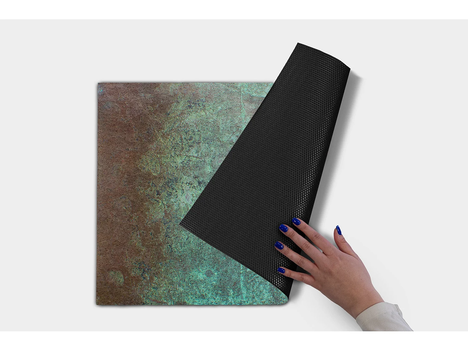 Elegante Fußmatte für den Innenbereich – Modernes Design 90 x 60 cm – Beton