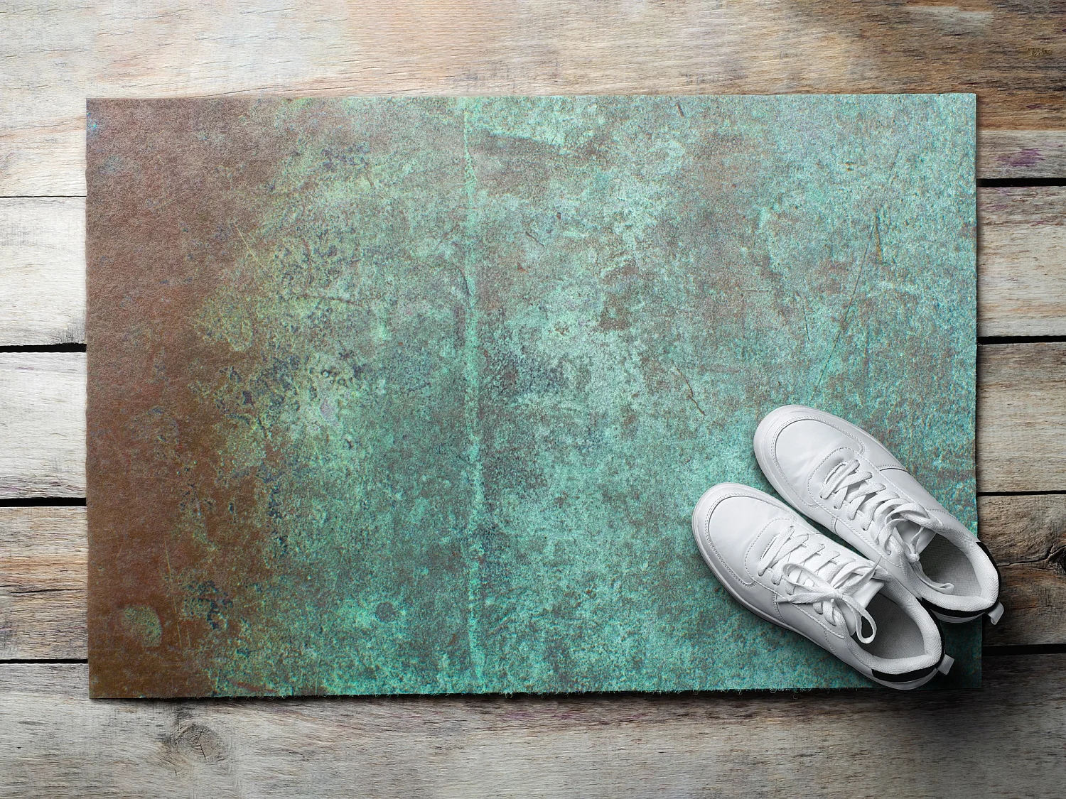 Elegante Fußmatte für den Innenbereich – Modernes Design 90 x 60 cm – Beton