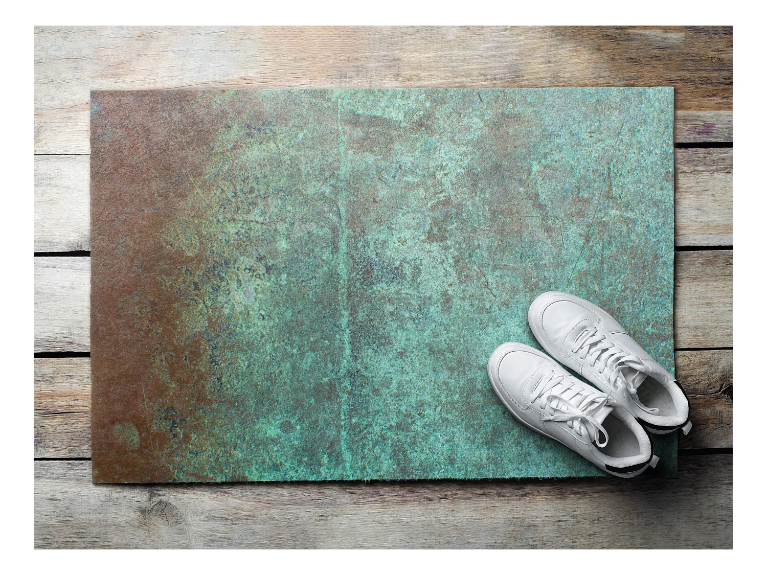 Elegante Fußmatte für den Innenbereich – Modernes Design 60 x 40 cm – Beton