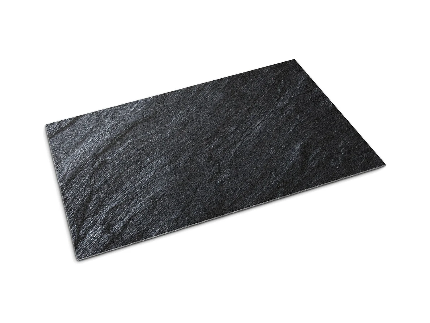 Luxuriöse Fußmatte für den Innenbereich – weich und elegant – 150 x 100 cm – Vulkanstein