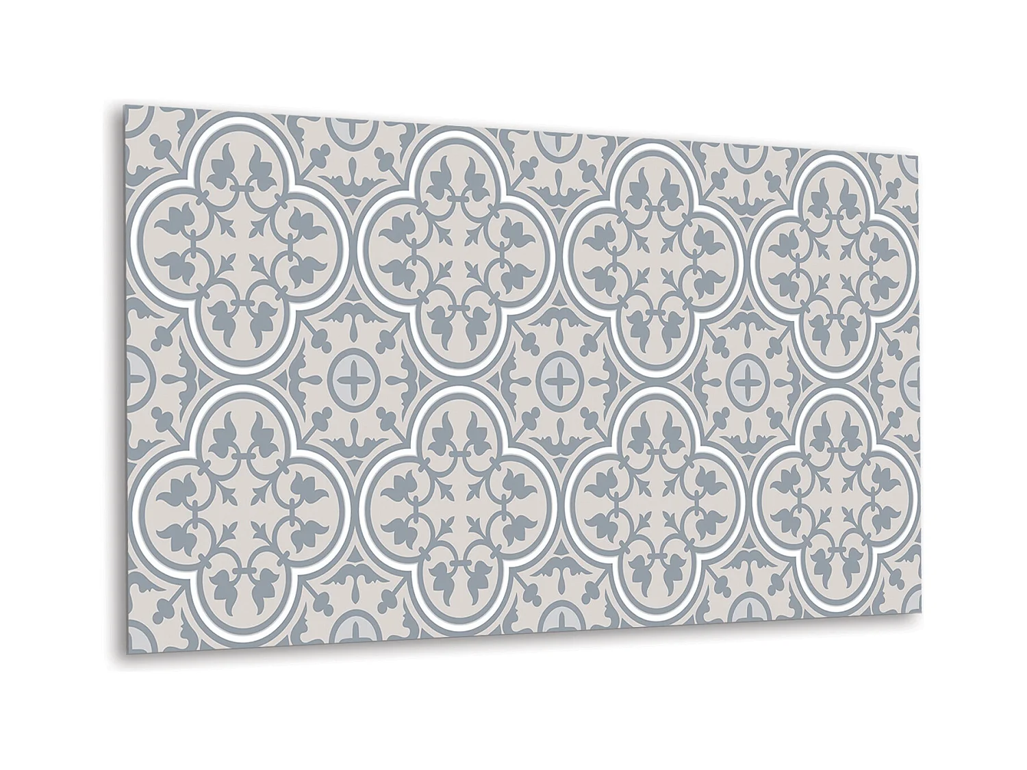 Panneaux muraux en vinyle, Planches en vinyle adhésives - 100x50 cm - Motif floristique