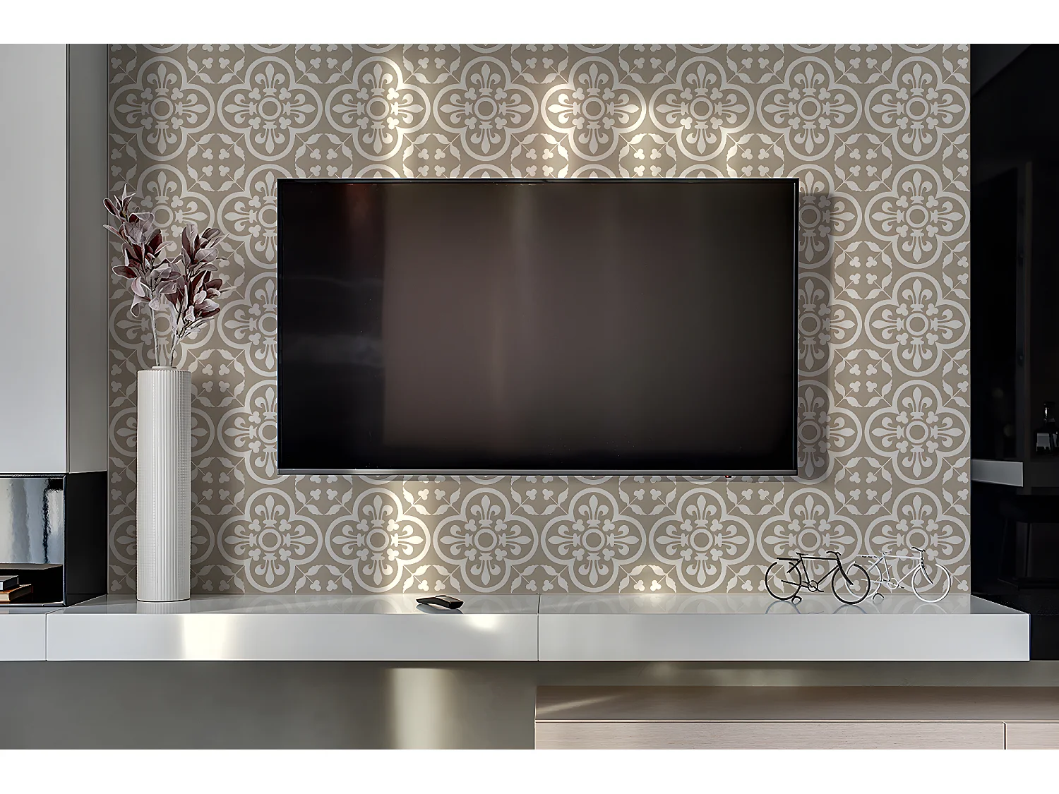 Vinyl-Wandpaneele, selbstklebende Vinylplanken – 100 x 50 cm – Kartenthemen