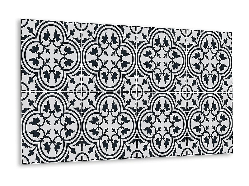 Vinyl-Wandpaneele, selbstklebende Vinylplanken – 100 x 50 cm – Pflanzenmodell