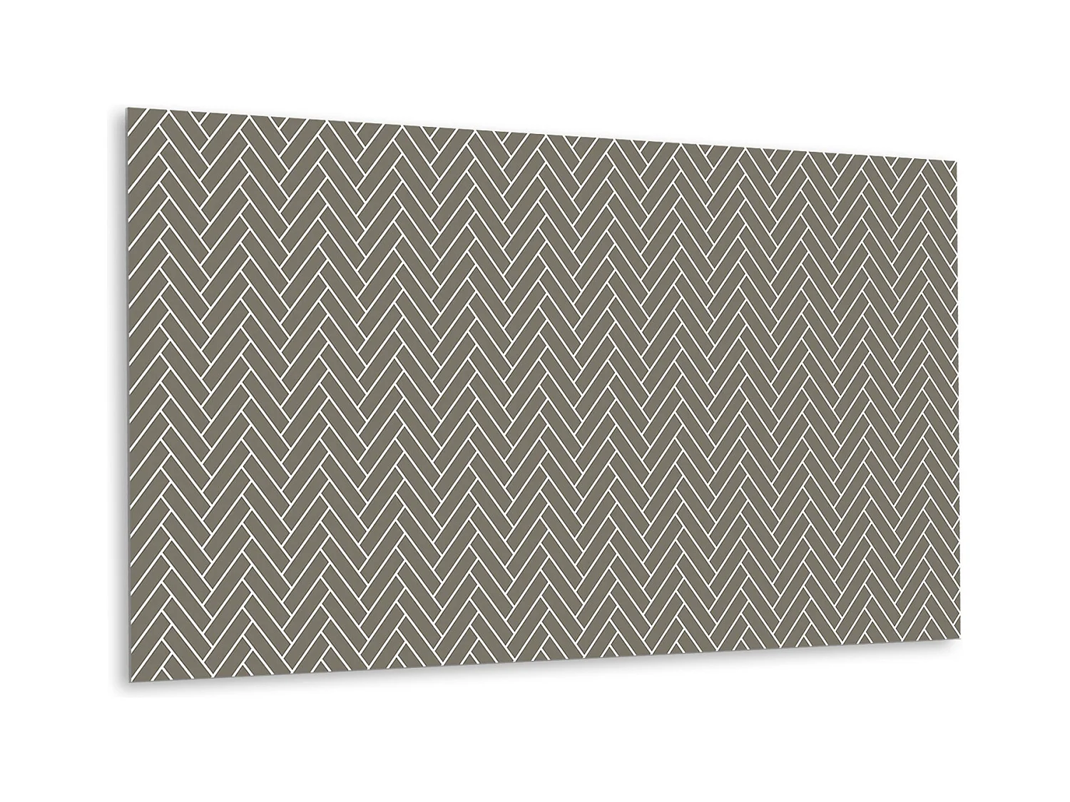 Panneaux muraux en vinyle, Planches en vinyle adhésives - 100x50 cm - Chevrons