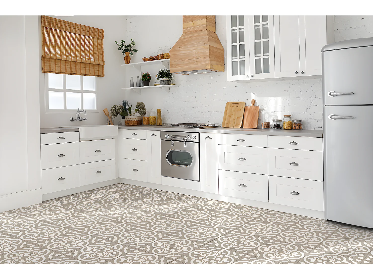 Carreaux autocollants PVC, Carrelage PVC adhésif - 9x30x30 - Thèmes de cartes