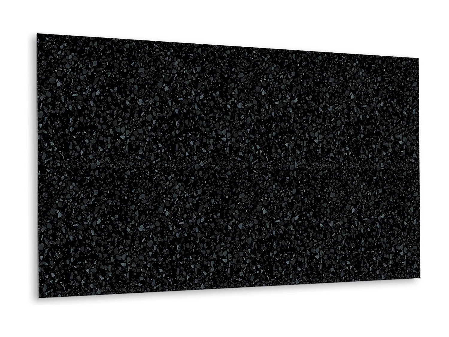 Panneaux muraux en vinyle, Planches en vinyle adhésives - 100x50 cm - Sol noir classique