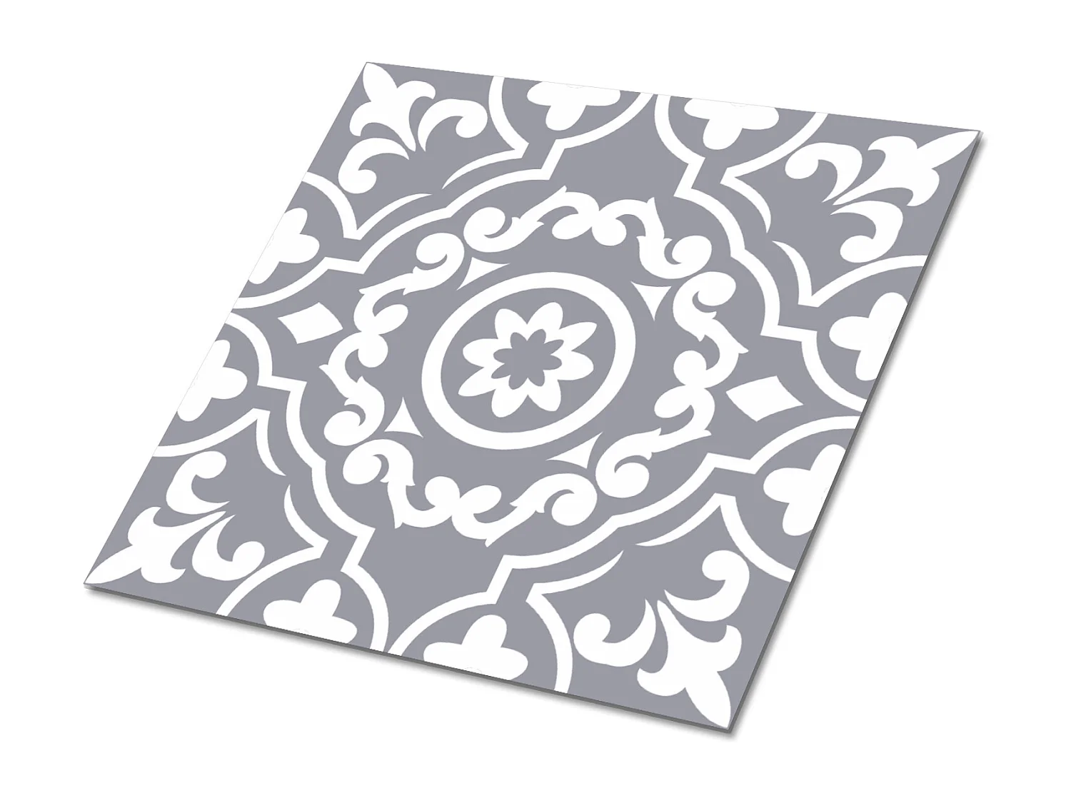 Carreaux autocollants PVC, Carrelage PVC adhésif - 9x30x30 - Modèle arabe