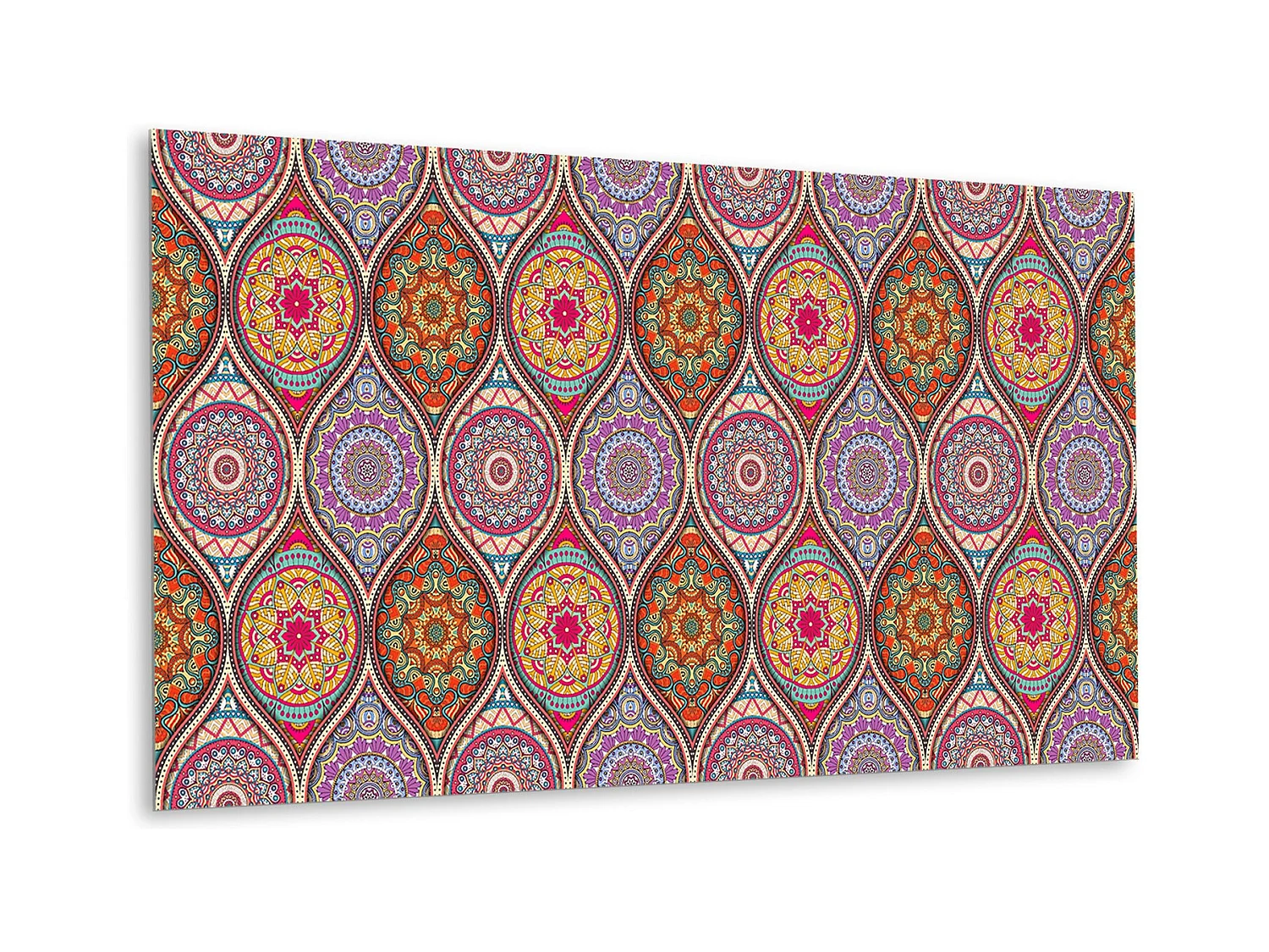 Panneaux muraux en vinyle, Planches en vinyle adhésives - 100x50 cm - Beau mandala