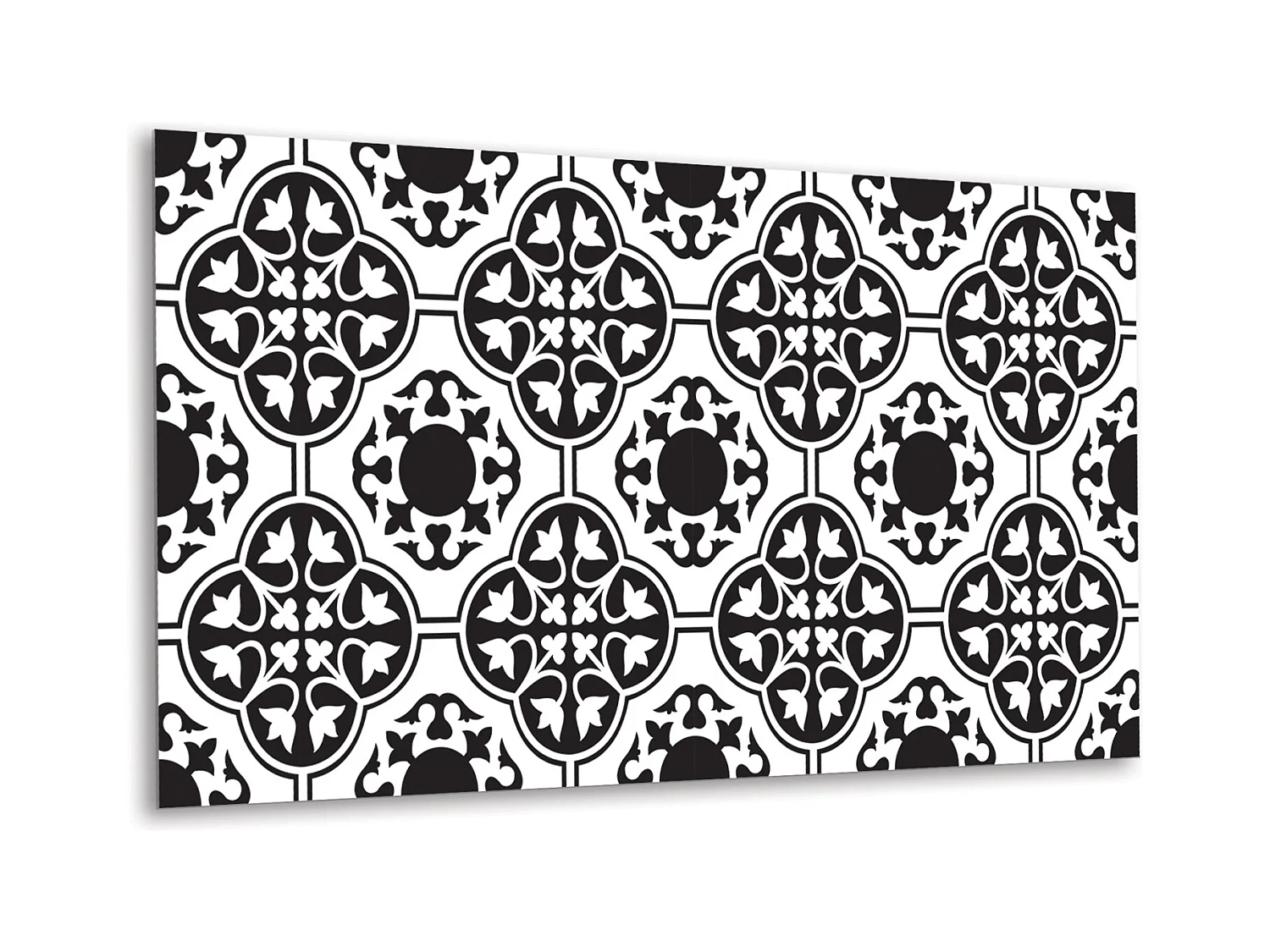 Panneaux muraux en vinyle, Planches en vinyle adhésives - 100x50 cm - Décoration florale
