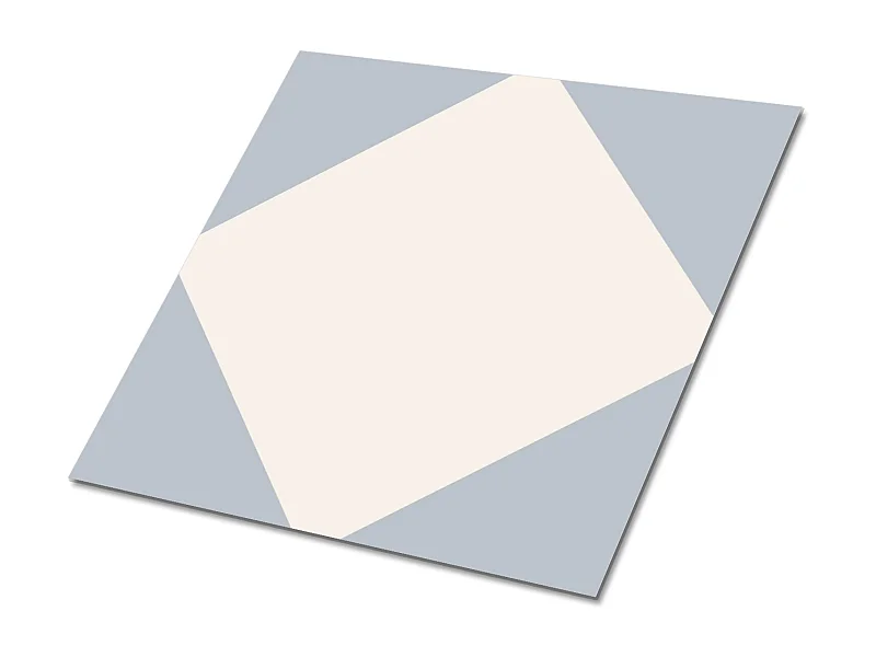 Carreaux autocollants PVC, Carrelage PVC adhésif - 9x30x30 - Diamant