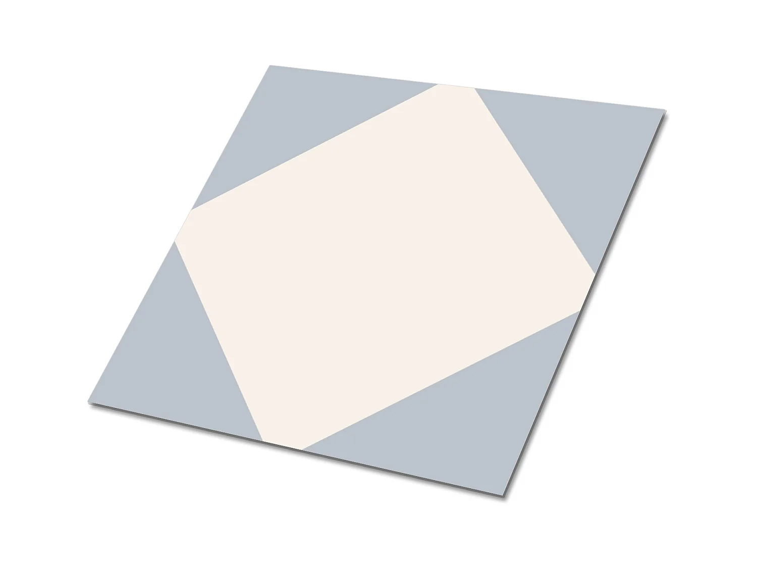 Carreaux autocollants PVC, Carrelage PVC adhésif - 9x30x30 - Diamant