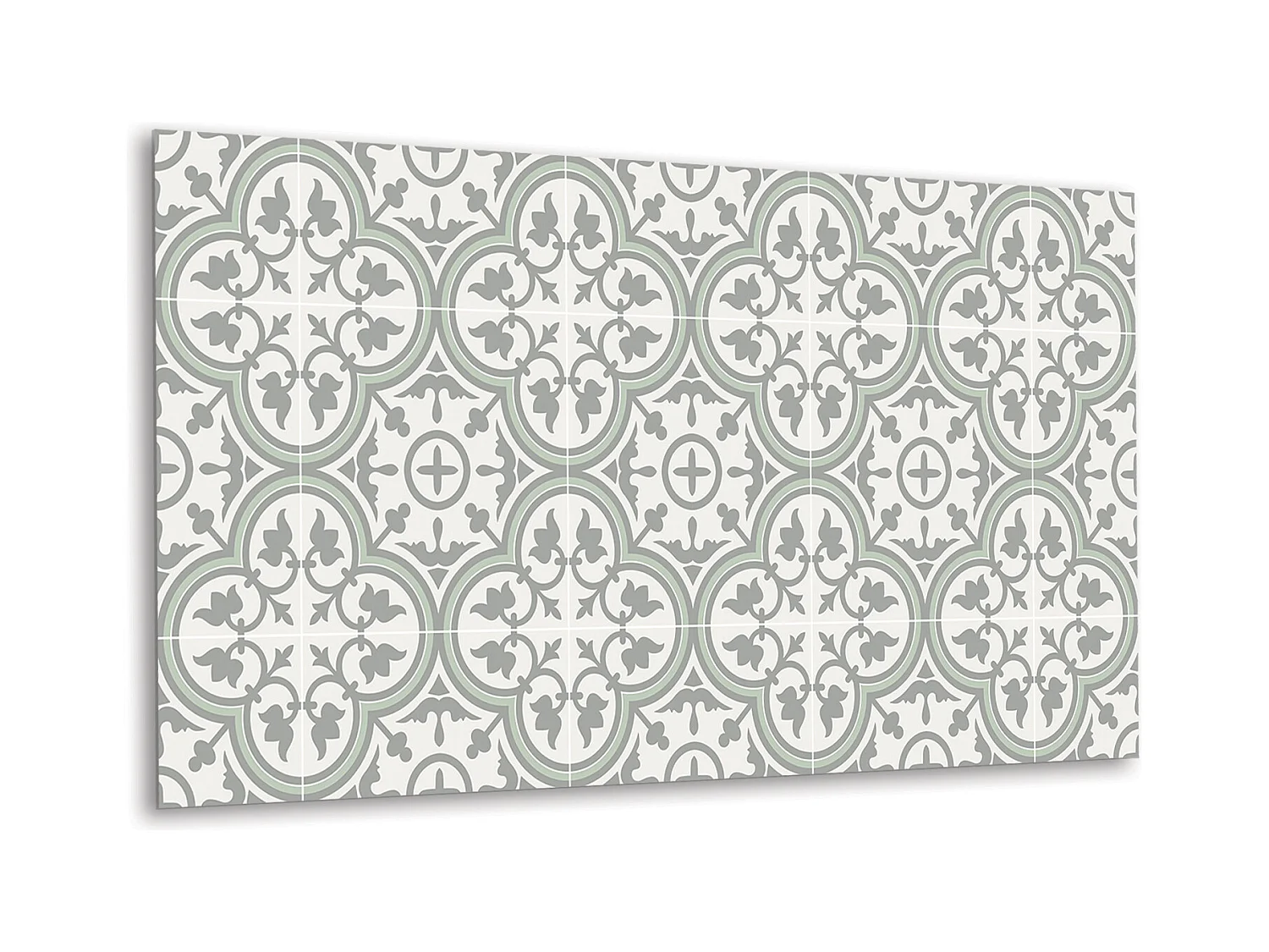 Panneaux muraux en vinyle, Planches en vinyle adhésives - 100x50 cm - Motifs floraux