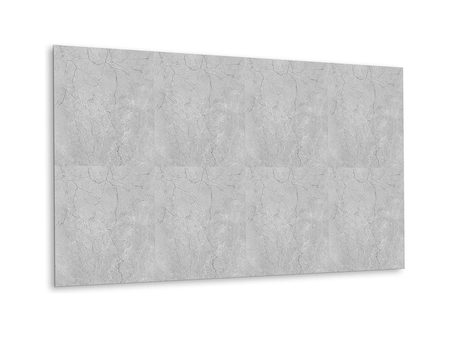 Panneaux muraux en vinyle, Planches en vinyle adhésives - 100x50 cm - Béton fissuré