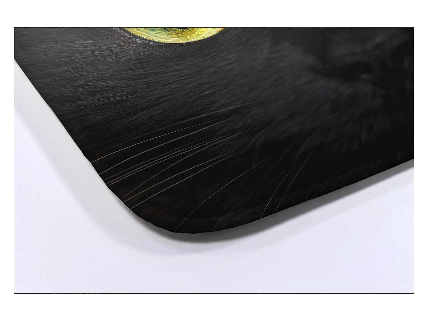 Tappeto da bagno moderno 75x45 cm - Comodo tappeto da bagno simpatico gatto nero
