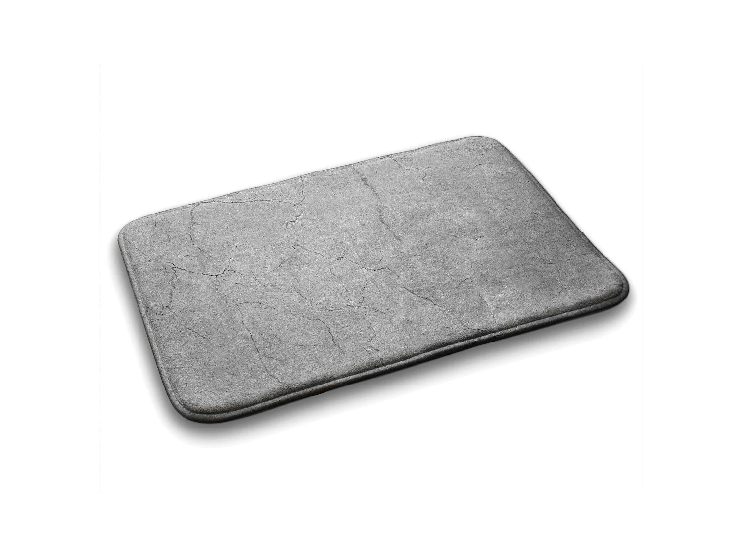 Elegant badkamerkleed 75x45 cm - Modern badkamerkleed Modern grijs beton