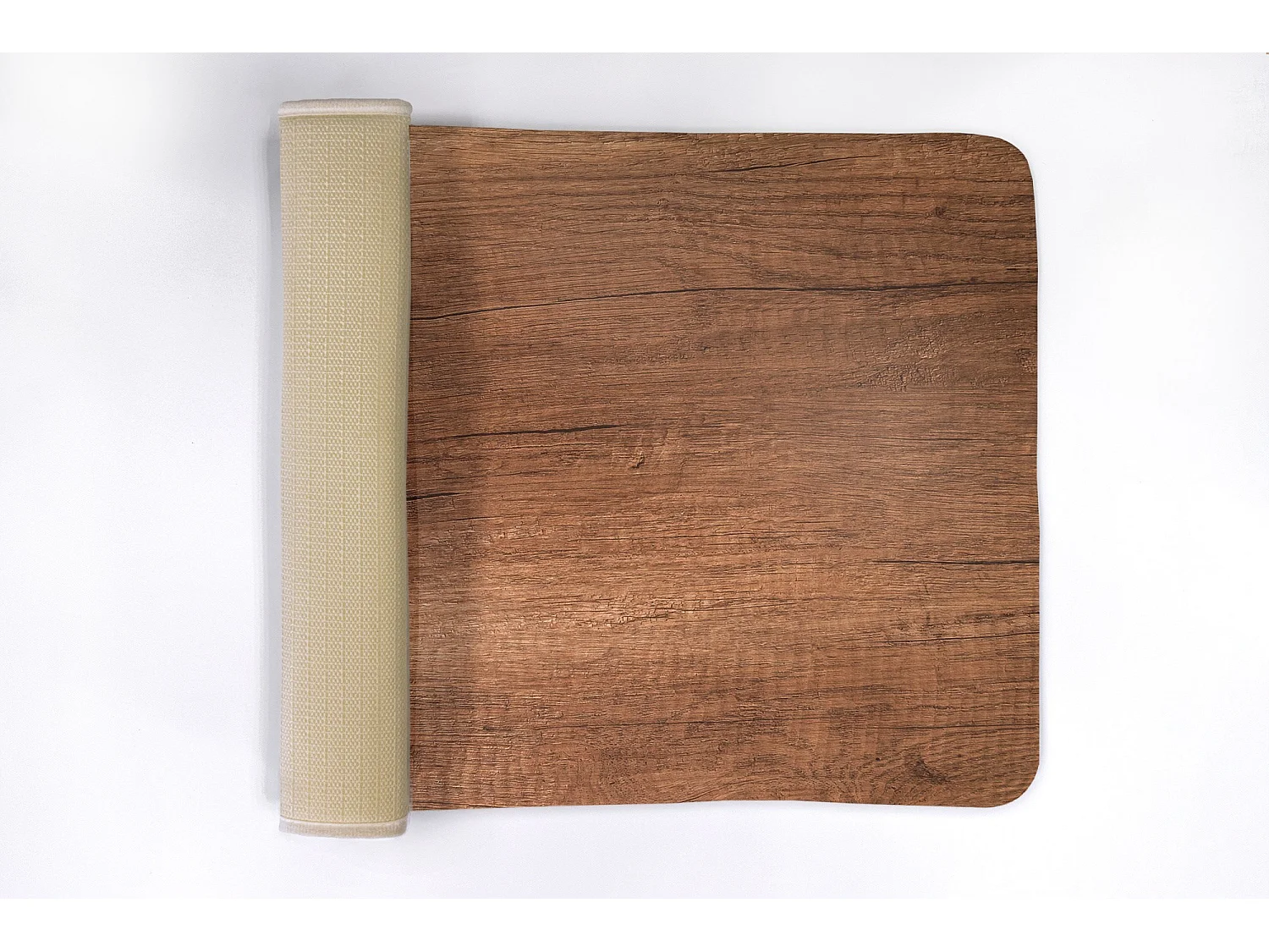 Tapis de salle de bain 90x60 cm - Tapis de salle de bain antidérapant Planche de bois naturel