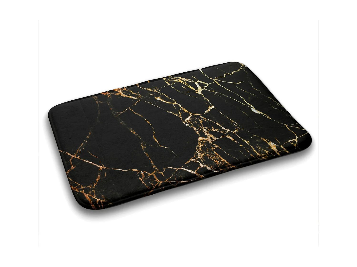 Zacht badkamertapijt 75x45cm - Klassiek marmeren patroon antislip badkamertapijt