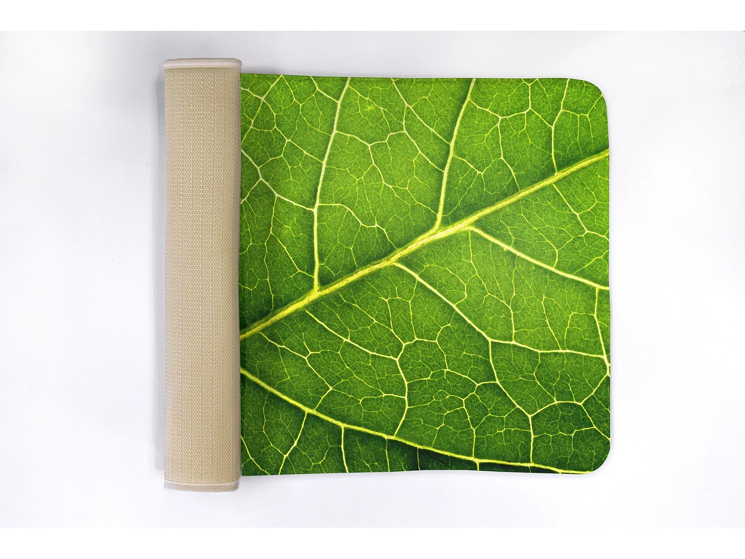 Tapis de salle de bain de luxe 90x60 cm - Tapis de bain doux Fresh Leaf