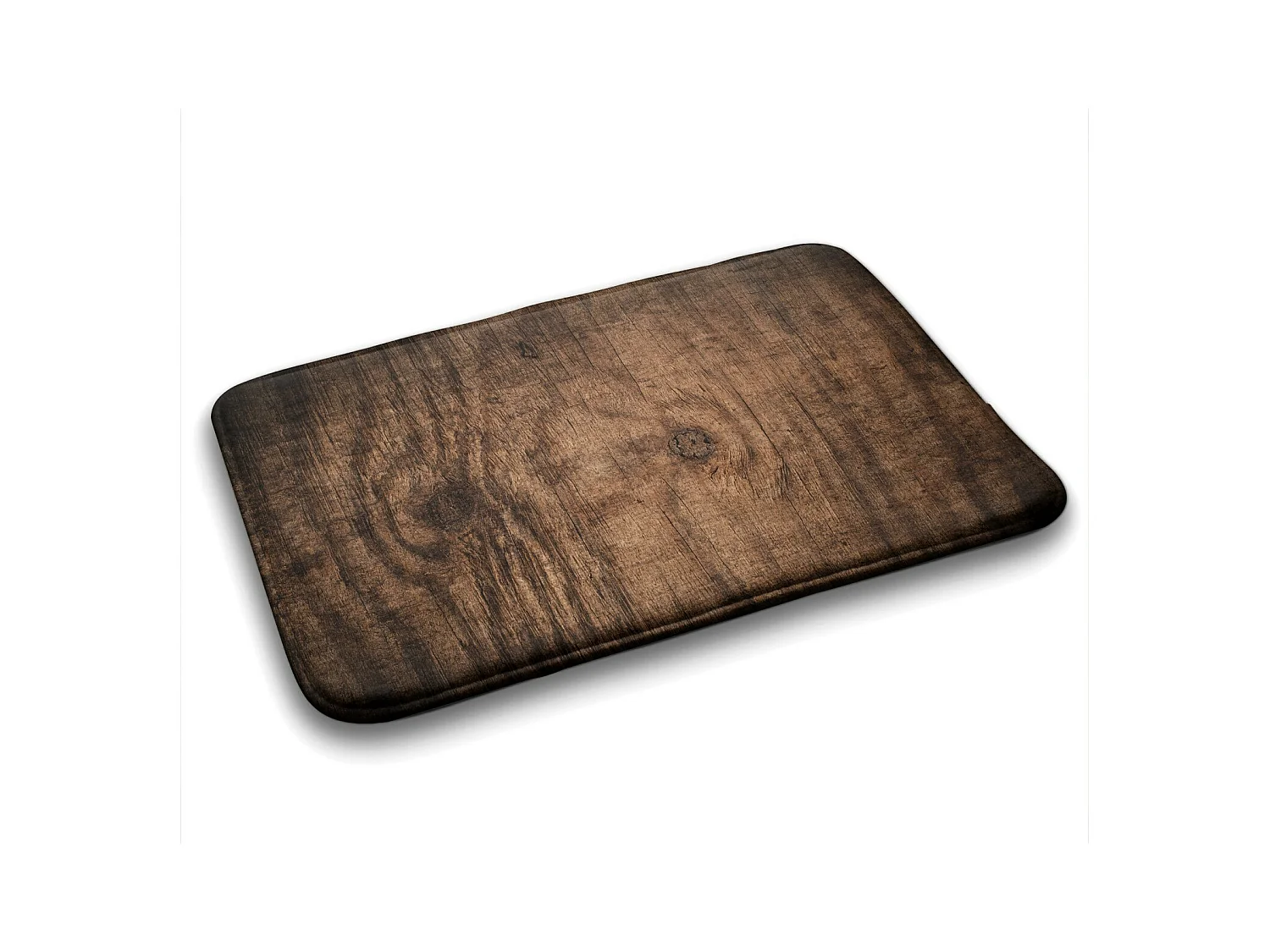 Tapis de salle de bain 90x60 cm - Tapis de salle de bain antidérapant Bois Naturel